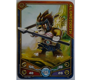 LEGO Legends of Chima Game Card 005 LONGTOOTH (12717)