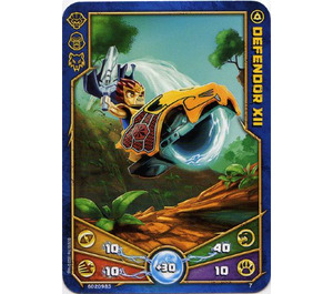 LEGO Legends of Chima Game Card 007 DEFENDOR XII (12717)