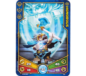 LEGO Legends of Chima Game Card 008 HONOROUS (12717)