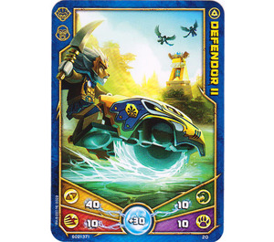 LEGO Legends of Chima Game Card 020 DEFENDOR II (12717)