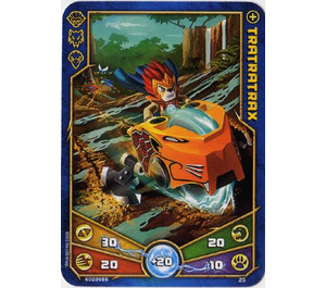 LEGO Legends di Chima Game Carta 025 TRATRATRAX (12717)