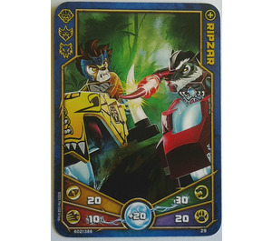 LEGO Legends of Chima Game Card 029 RIPZAR (12717)