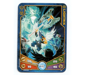 LEGO Legends of Chima Game Card 039 LIGHTNIX (12717)