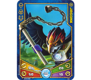 LEGO Legends of Chima Game Card 043 JAGONK (12717)