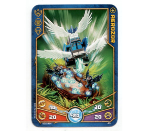 LEGO Legends of Chima Game Card 045 AEROZOR (12717)