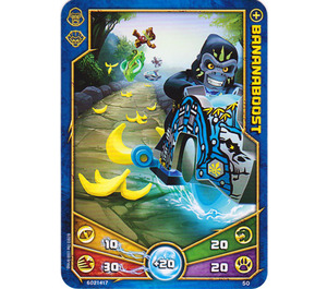 LEGO Legends of Chima Game Card 050 BANANABOOST (12717)