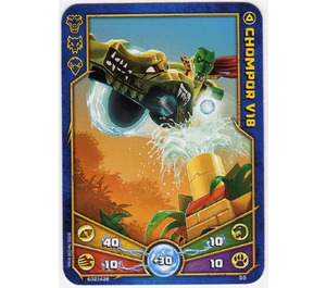 LEGO Legends of Chima Game Card 059 CHOMPOR V18 (12717)