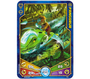 LEGO Legends of Chima Game Card 064 FANGORUR (12717)