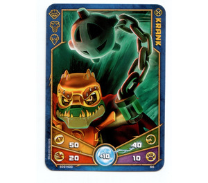 LEGO Legends of Chima Game Card 066 KRANK (12717) | Brick Owl