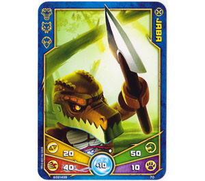 LEGO Legends of Chima Game Card 070 JABA (12717)