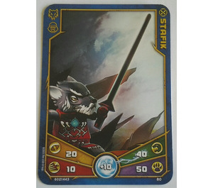 LEGO Legends of Chima Game Card 080 STAFIX (12717)