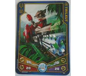 LEGO Legends of Chima Game Card 083 TAILKUT (12717)