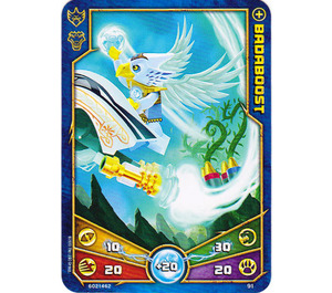 LEGO Legends of Chima Game Card 091 BADABOOST (12717)