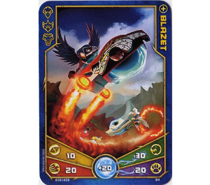 LEGO Legends of Chima Game Card 094 BLAZET (12717)