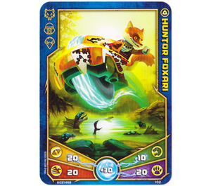 LEGO Legends of Chima Game Card 102 HUNTOR FOXARI (12717)