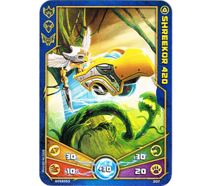 LEGO Legends of Chima Game Card 207 SHREEKOR 420