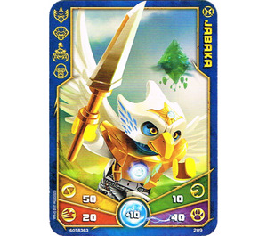 LEGO Legends of Chima Game Card 209 JABAKA