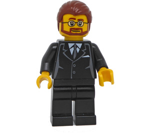 LEGO Lego Brand Store - Noir Suit - Peabody Figurine