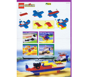 LEGO Lego Motion 3B, Sea Eagle Set (International version) 1642-2 Instructions