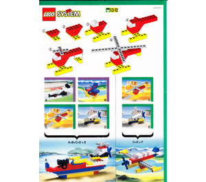 LEGO Lego Motion 4A, Wind Whirler (Internasjonal versjon) 1644-2 Byggeinstruksjoner