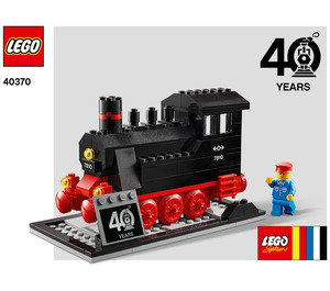 LEGO LEGO® Trains 40th Anniversary Set 40370 Instructions