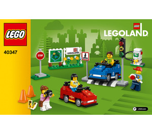 LEGO LEGOLAND Driving School Cars Set 40347 Instructions