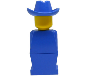 LEGO Legoland Old Type mit Blau Cowboy Hut Minifigur