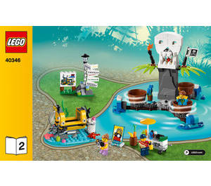 LEGO LEGOLAND Park Set 40346 Instructions