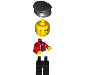 LEGO LEGOLAND Trein Bewaker minifiguur