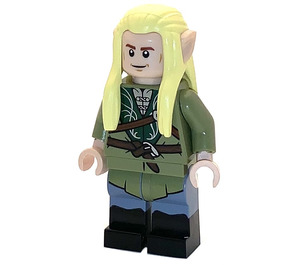 LEGO Legolas with Olive Green Robe and Black Boots  Minifigure