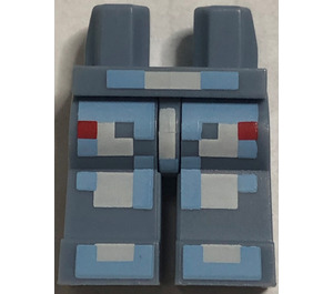 LEGO Legs with Pixelated Space Suit (3815)