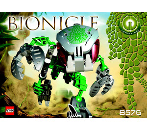 LEGO Lehvak-Kal Set 8576 Instructions