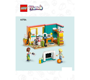 LEGO Leo's Room 41754 Instructies