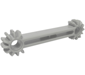 LEGO Hebel Arm mit Nine Doppelt Fase Ausrüstung Zähne at Both Ends (41666)