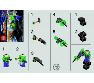 LEGO Lex Luthor Set 30164 Instructions