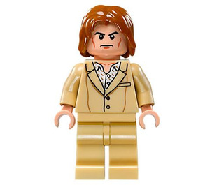 LEGO Lex Luthor mit Beige Anzug Minifigur