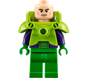 LEGO Lex Luthor med Warsuit med Lime Rustning Minifigur