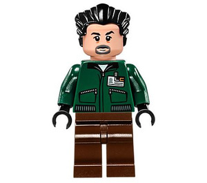 LEGO Lexcorp Henchman jossa Ruskea Jalat Minihahmo