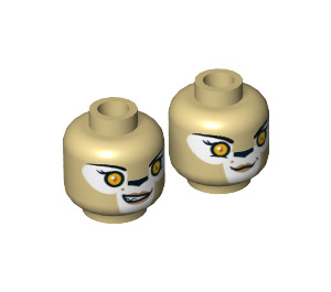 LEGO Li'Ella Minifigure Head (Recessed Solid Stud) (3626 / 17661)