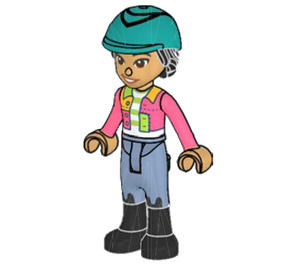 LEGO Liann with Riding Helmet Minifigure