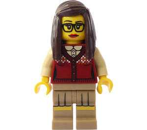 LEGO Librarian Minifiguur