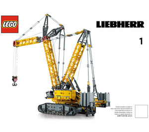 LEGO Liebherr Crawler Kran LR 13000 42146 Instructions