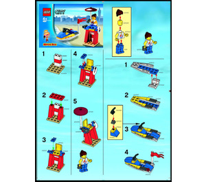 LEGO Life Guard Set 4937 Instructions