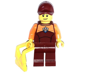LEGO Lifeguard Man Figurine