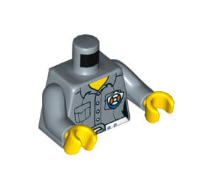 LEGO Rettungsschwimmer Minifigur Torso (973 / 76382)