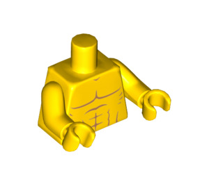 LEGO Lifeguard Minifig Torso (973 / 88585)