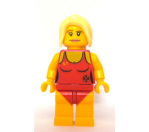 LEGO Lifeguard minifiguur