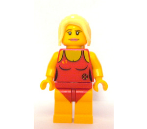 LEGO Rettungsschwimmer Minifigur