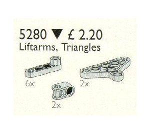LEGO Lift-Arms and Triangles Set 5280