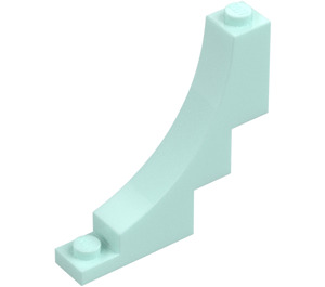 LEGO Ljus Aqua Båge 1 x 5 x 4 Omvänd (4294 / 30099)